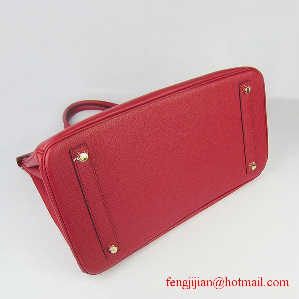 Hermes Birkin 40cm Togo Bag Red 6099 Hermes Birkin 40cm Togo Bag Red 6099